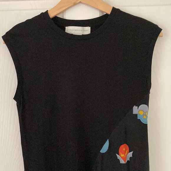 Stella McCartney Sleeveless Top The Stellasuperheroes Collection 40 6 US - Picture 4 of 15